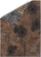 44x60 Double Sided: Quarantine And Fallout Zone mit Tragetasche