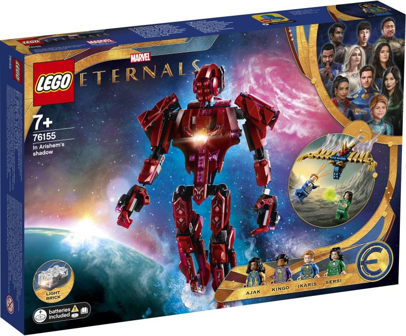 LEGO Marvel Super Heroes - 76155 In Arishems Schatten Verpackung Front