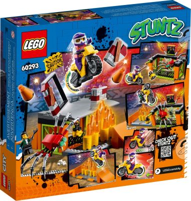 LEGO City - 60293 Stunt-Park Verpackung R&uuml;ckseite