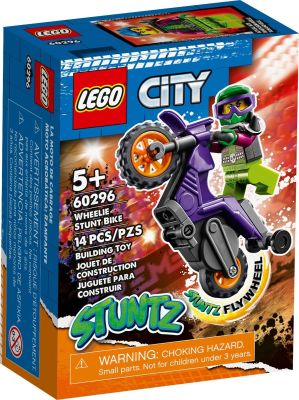 LEGO City - 60296 Wheelie-Stuntbike Verpackung vorne