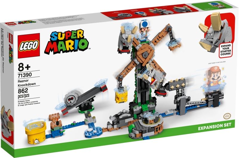 LEGO Super Mario - 71390 Reznors Absturz - Erweiterungsset