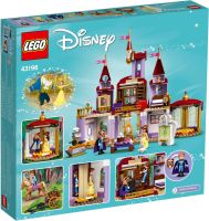 LEGO Disney Princess - 43196 Belles Schloss Verpackung R&uuml;ckseite