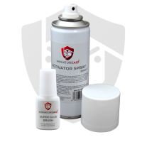 Activator Spray + Super Glue Brush Bundle