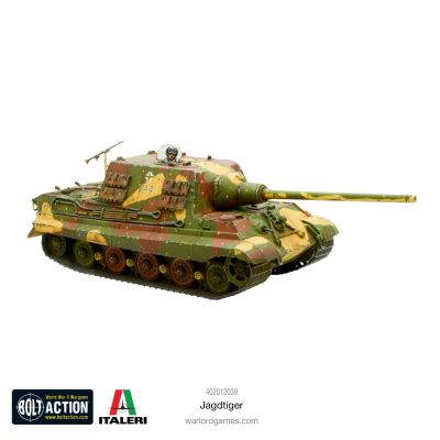 Jagdtiger aufbau angemalt rechte seite details