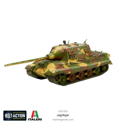 Jagdtiger aufbau angemalt linke seite details