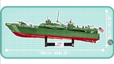 COBI - 4825 Patrol Torpedo Boat PT-1