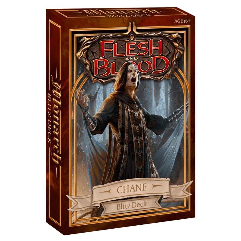 Flesh & Blood TCG - monarch chane englisch verpackung vorderseite