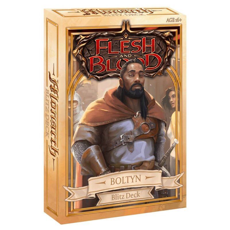 Flesh & Blood TCG - monarch boltyn englisch verpackung vorderseite