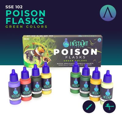Poison Flasks Set (8X17mL)