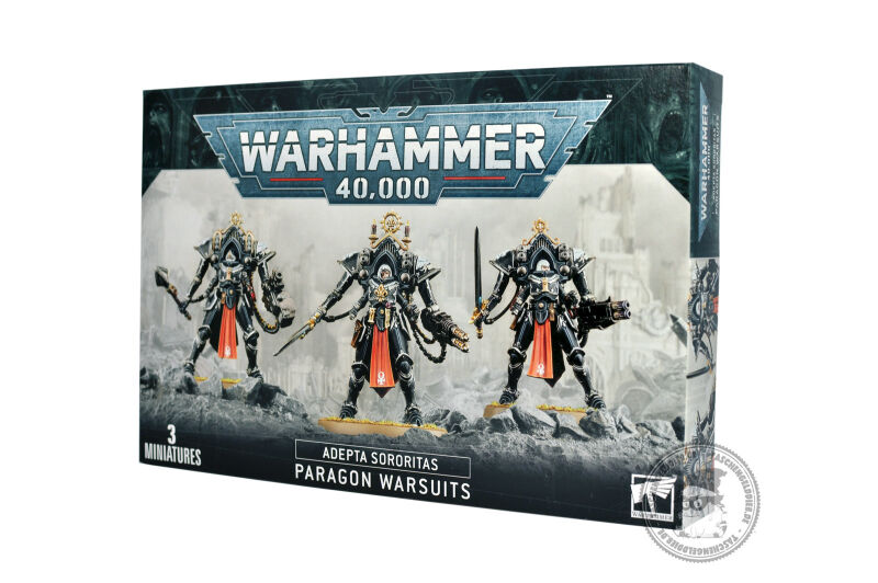 Adepta Sororitas: Paragon-Kriegsanzüge Verpackung