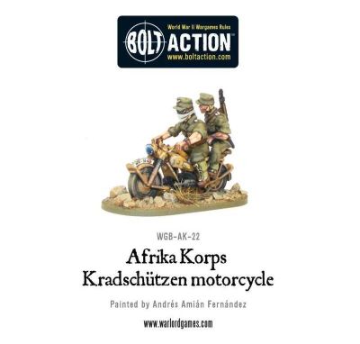 Afrika Korps Kradschützen Motorcycle