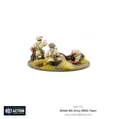 British 8th Army MMG team