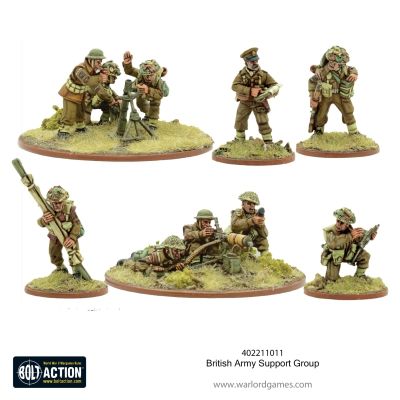 British Army Support Group (HQ, Mortar &amp; MMG)