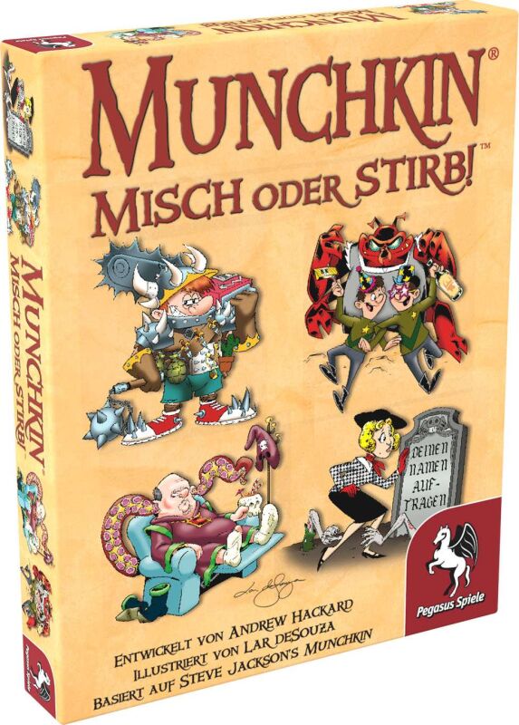 Munchkin: Misch oder stirb! erweiterung cover verpackung vorderseite