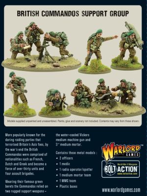 Commandos Support Group Miniaturen