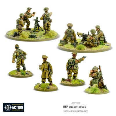 BEF Support Group (HQ, Mortar &amp; MMG)