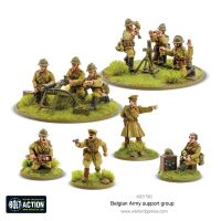 Belgian Army Support Group Miniaturen vorne
