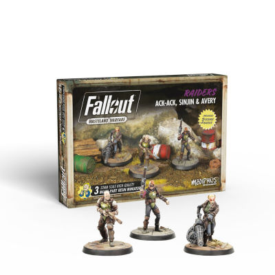 Fallout: Wasteland Warfare - Ack Ack, Sinjin & Avery...