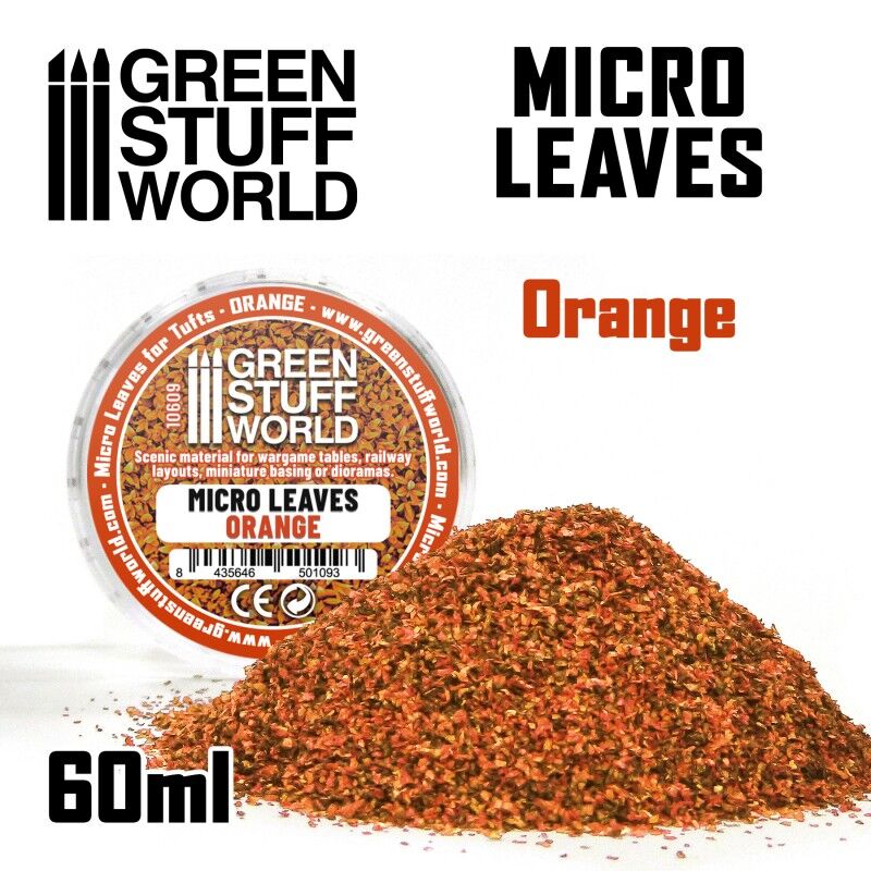 Micro Leaves - Orange Mix (15g)