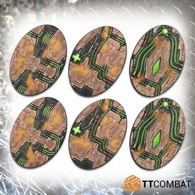 Tomb World Oval Bases (90mm x 60mm)