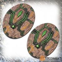 Tomb World Oval Bases (120mm x 93mm)