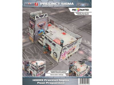 Precinct Sigma Post - Prepainted