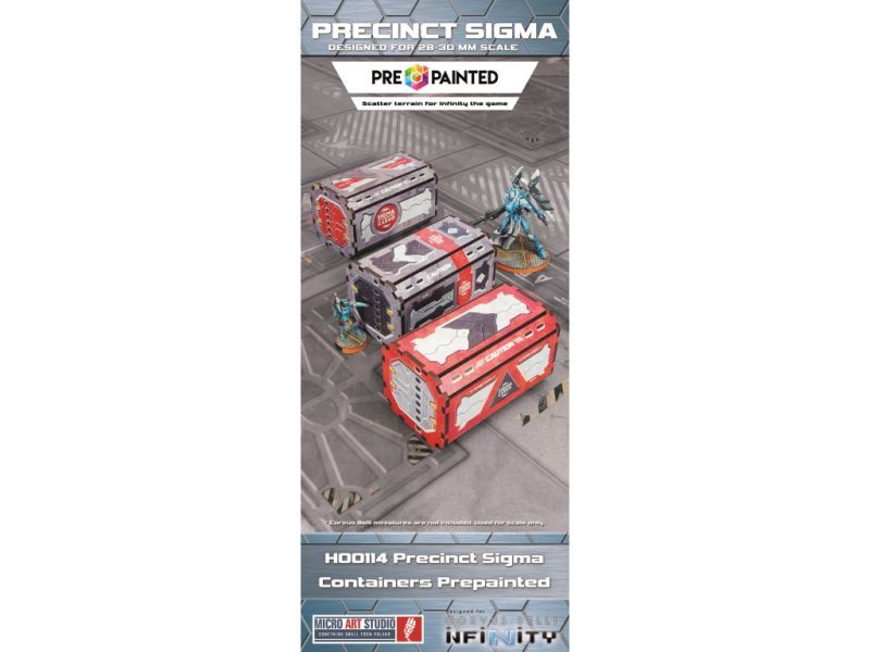 Precinct Sigma Containers - Prepainted