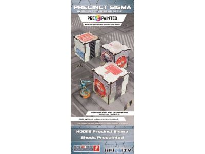 Precinct Sigma Sheds - Prepainted