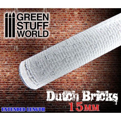 Rolling Pin Dutch Bricks 15mm