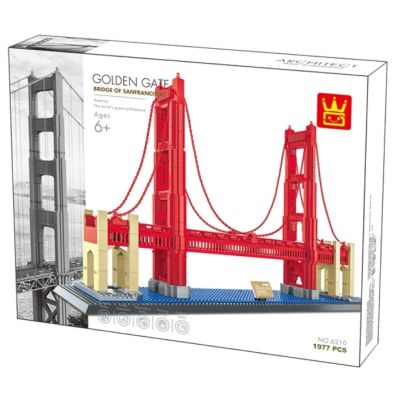Wange Golden Gate Bridge in San Fransisco Verpackung Front