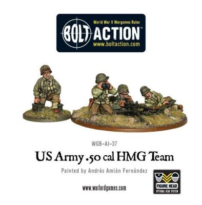 US Army 50 Cal HMG team