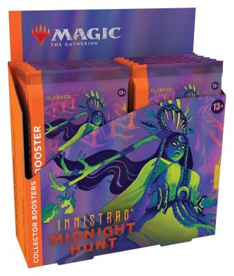 Innistrad: Midnight Hunt collector booster Display...