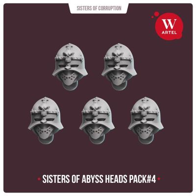 Sisters of Abyss Heads pack 4