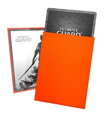 Ultimate Guard Katana Sleeves Standardgr&ouml;&szlig;e Orange 100 inhalt beispiel h&uuml;lle