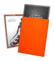 Ultimate Guard Katana Sleeves Standardgr&ouml;&szlig;e Orange 100 inhalt beispiel h&uuml;lle
