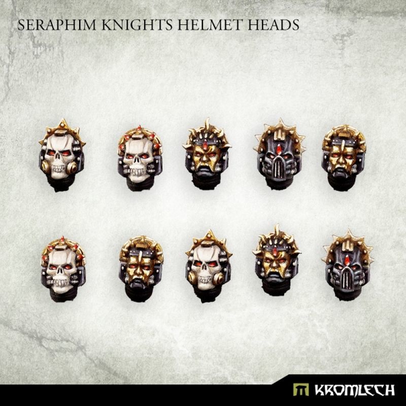 Seraphim Knights Helmet Heads