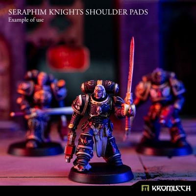 Seraphim Knights Shoulder Pads