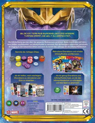 Splendor Marvel verpackung r&uuml;ckseite details