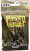 Dragon Shield Standard Perfect Fit Sleeves - Clear/Smoke (100 Sleeves)