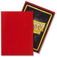 Dragon Shield Standard Sleeves - Matte Crimson (100 Sleeves)