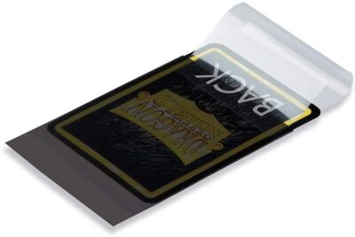 Dragon Shield Standard Perfect Fit Sealable Sleeves - Smoke (100 Sleeves)