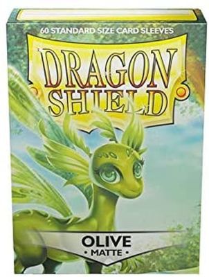 Dragon Shield Standard Matte Sleeves - Olive (60 Sleeves)