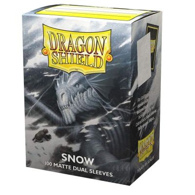 Dragon Shield Dual Matte Sleeves - Snow Nirin (100 Sleeves)