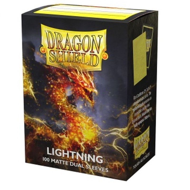 Dragon Shield Dual Matte Sleeves - Lightning Ailia (100 Sleeves)