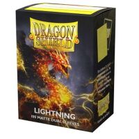 Dragon Shield Dual Matte Sleeves - Lightning Ailia (100 Sleeves)