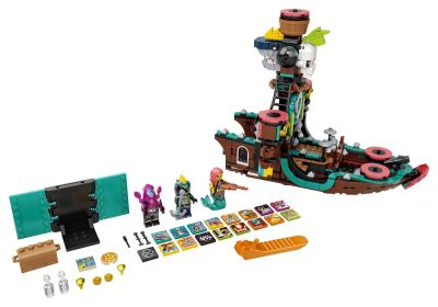 LEGO VIDIYO - 43114 Punk Pirate Ship Inhalt
