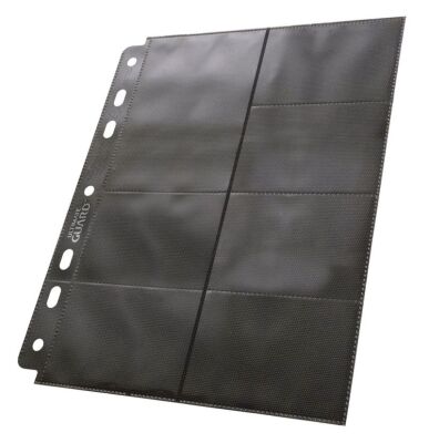 Ultimate Guard 14-Pocket Compact Pages Standardgr&ouml;&szlig;e &amp; Mini American Schwarz (10)