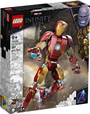 LEGO Marvel Super Heroes - 76206 Iron Man Figur...