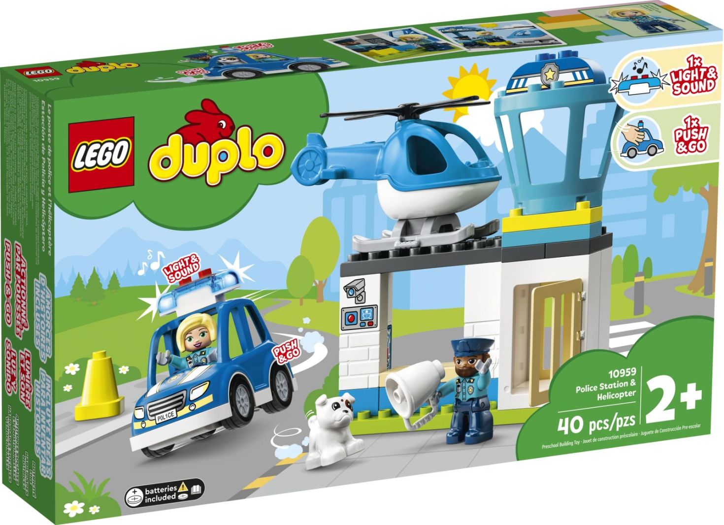 mit Polizeistation kaufen LEGO Hubschrauber 10959 DUPLO