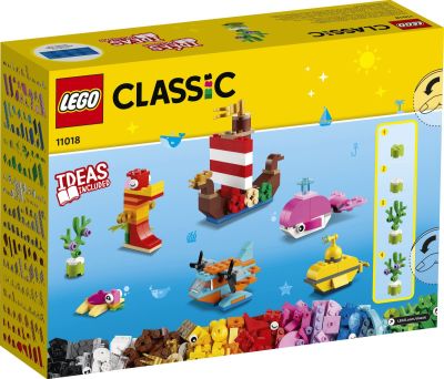 LEGO Classic - 11018 Kreativer Meeresspa&szlig; Verpackung R&uuml;ckseite